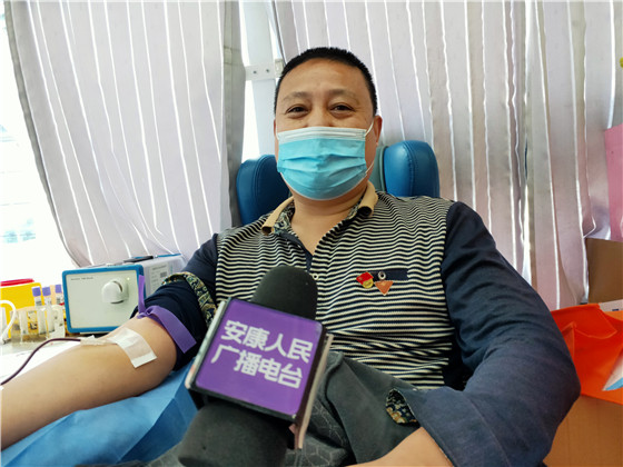 漢濱區第一醫院醫護人員踴獻熱血暖寒冬