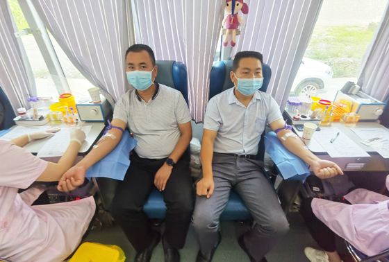 旬陽縣紅軍鎮開展“學黨史、辦實事”愛心獻血 活動