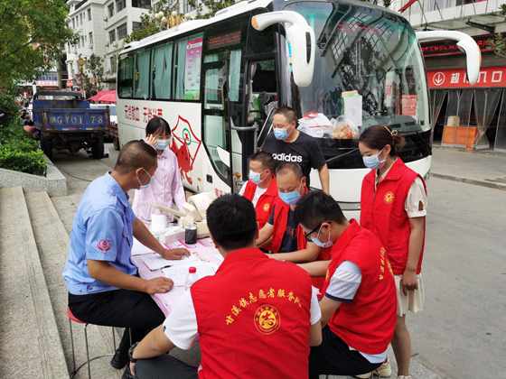 健康向上 熱心公益——旬陽縣甘溪鎮積極組織無償獻血活動